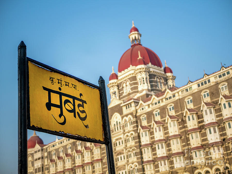 Mumbai Signboard in Marathi Language with Heritage Grand class f ...