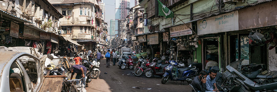 Mumbai Street Market India Photograph by Sonny Ryse