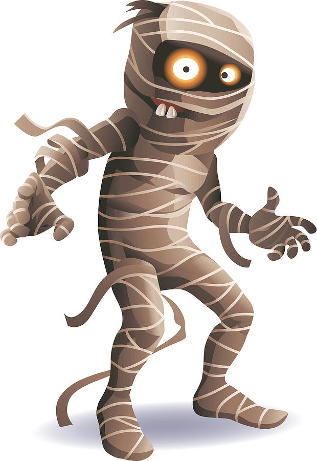 Mummy Drawing by Kbeis