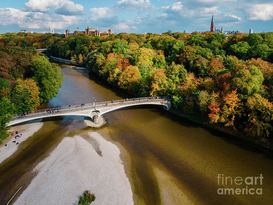 Munich in Fall Photograph by Hannes Cmarits