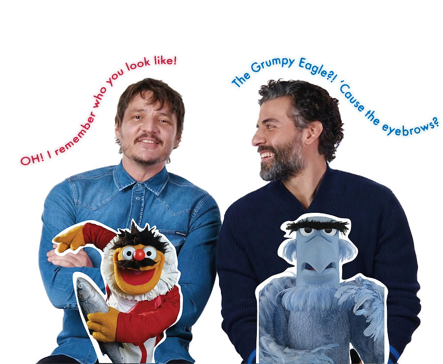 Oscar Isaac And Pedro Pascal Muppets