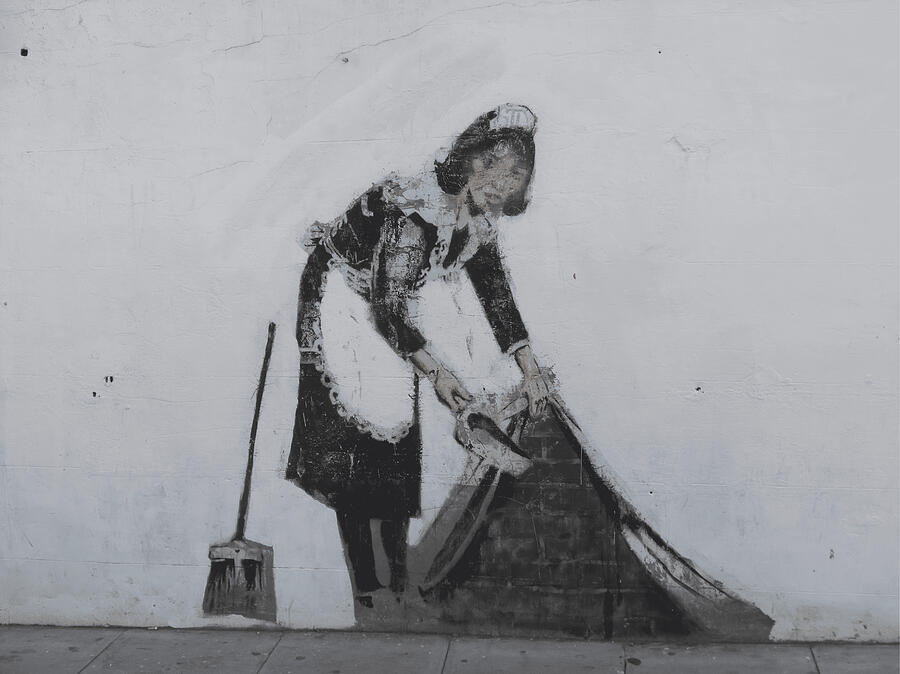 Mural by Banksy - Banksy Digital Art by Samuel HUYNH Mural by Banksy - Banksy Digital Art by Samuel HUYNH