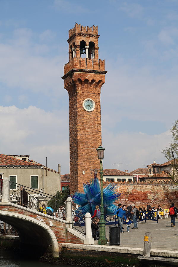 Murano: Campo Santo Stefano - Venice logoon Photograph by Pejft