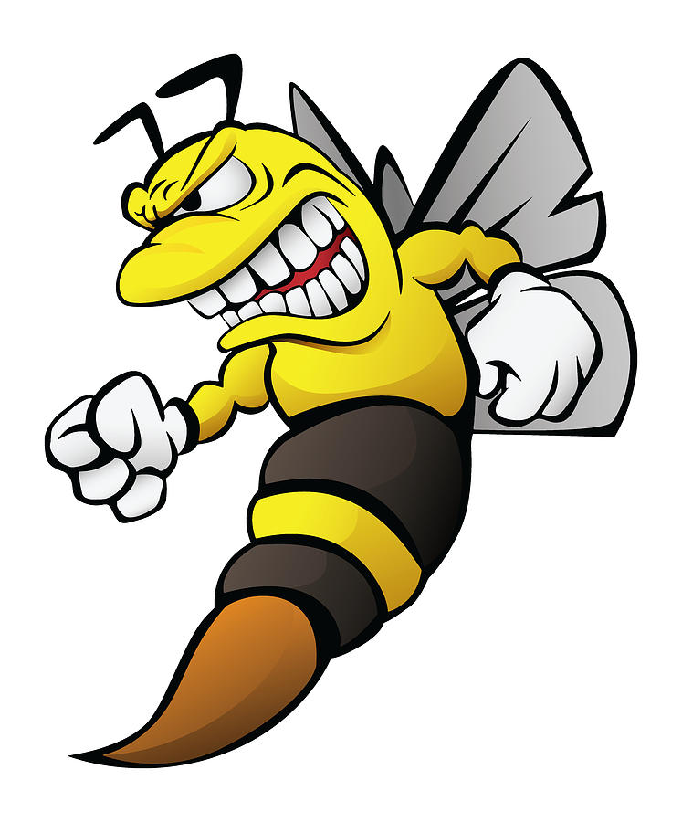 cartoon hornet