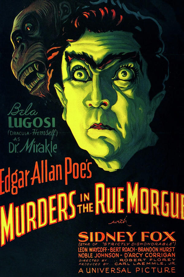 Murders in the Rue Morgue, 1932 Photograph by Vintage Hollywood Archive ...