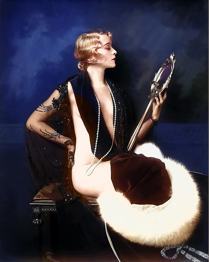 Muriel Finlay - Ziegfeld Girl Digital Art by Chuck Staley