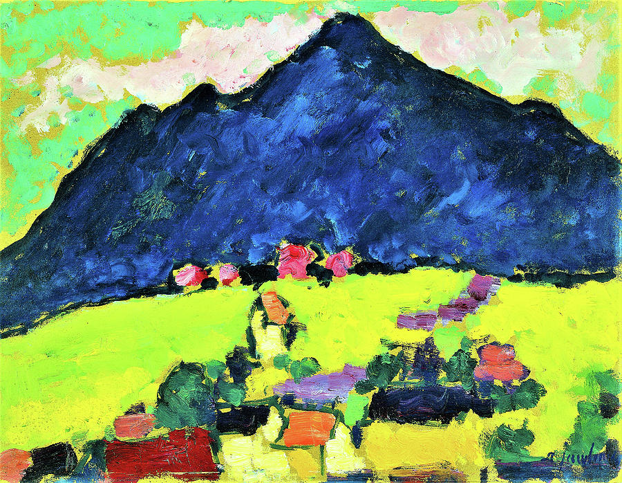 Murnau - Digital Remastered Edition Painting By Alexej Von Jawlensky