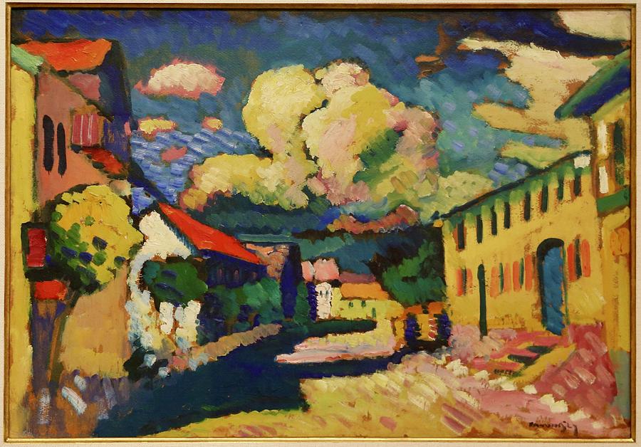 Murnau Dorfstrasse by Wassily Kandinsky Digital Art by Romed Roni ...