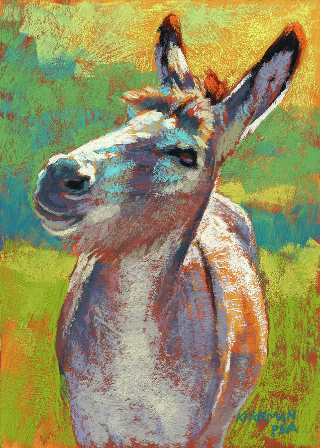 Donkey Pastel - Murphy by Rita Kirkman