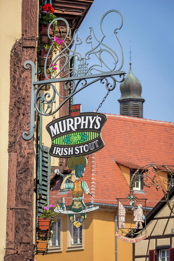 Murphys Irish Stout Sign Photograph by Teresa Mucha