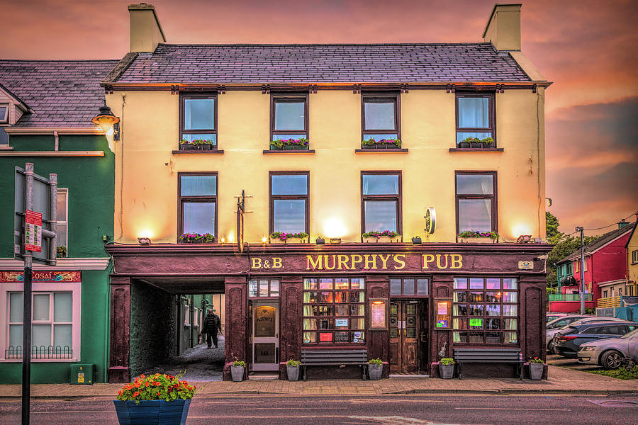 Murphys Pub Dingle Ireland Photograph by Debra and Dave Vanderlaan