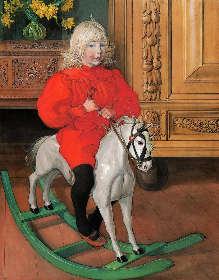 Murre, Portrait of Casimir Laurin, 1900 Painting by Carl Larsson