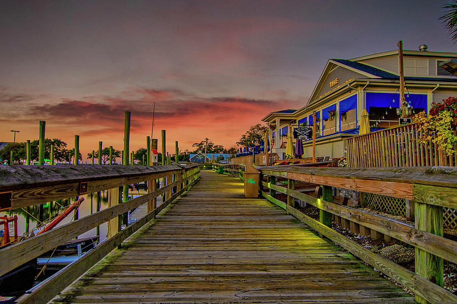 Murrells Inlet Boardwalk Photograph by TJ Baccari - Fine Art America