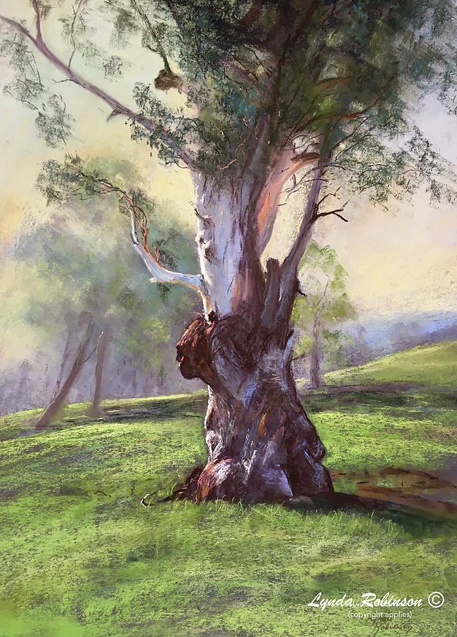 Landscape Painting - Murrumbidgee Sentinel by Lynda Robinson