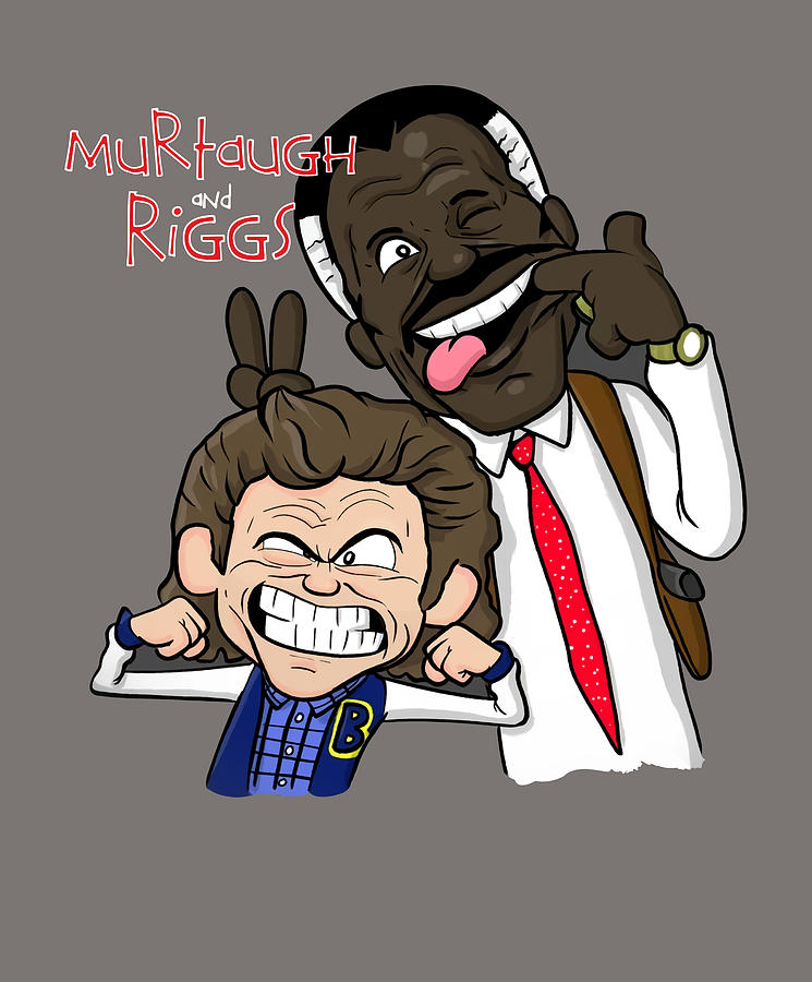 Murtaugh and Riggs Digital Art by Lachlan Curry - Fine Art America