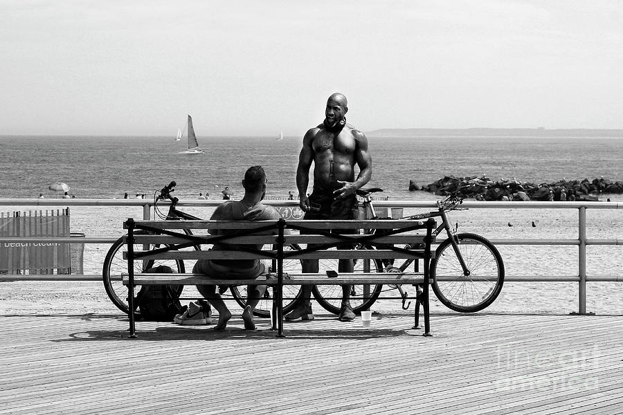 Muscle Beach - Coney Island - Study I Photograph by Doc Braham