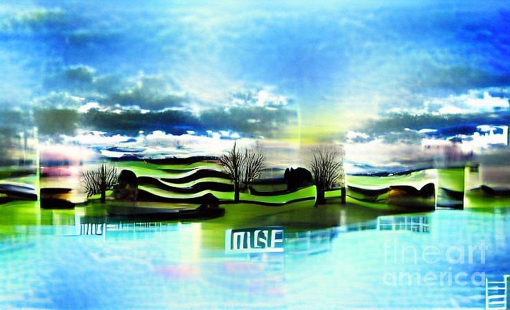 Muse AI Landscape Digital Art by Karen Francis