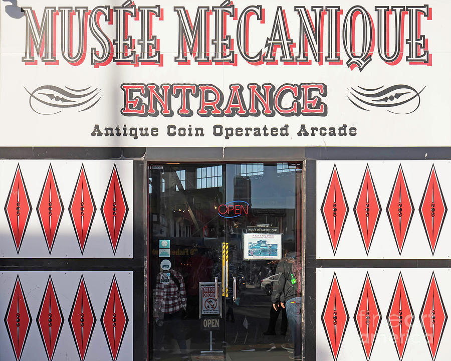 Musee Mechanique Vintage Penny Arcade DSC6813 Photograph by San Francisco