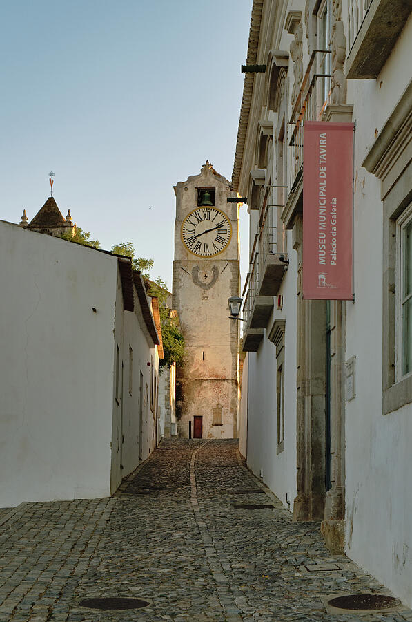 Museum Street in Tavira Photograph by Angelo DeVal