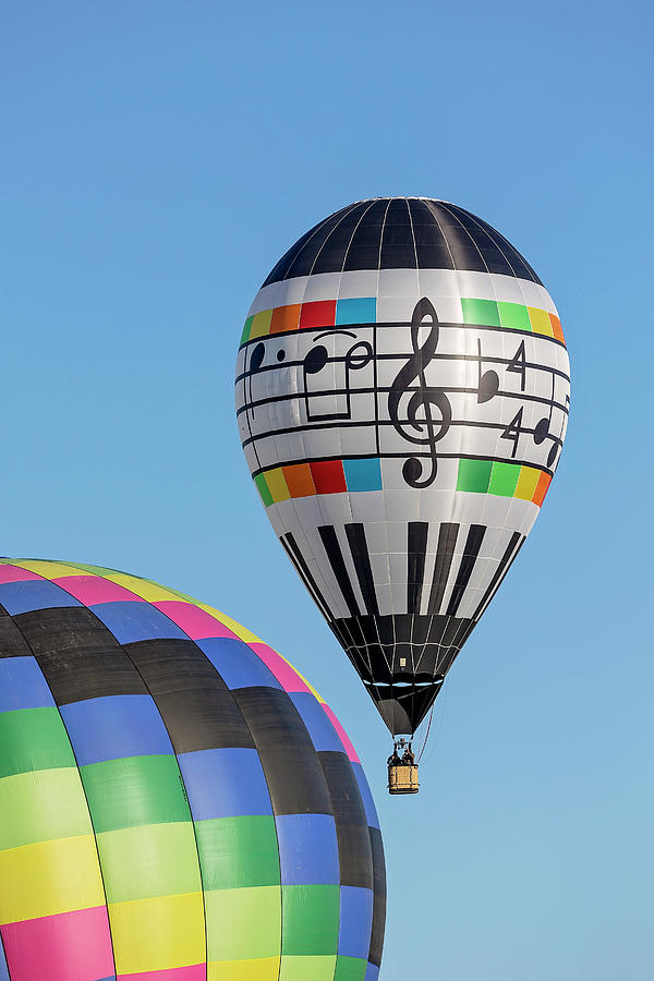 Music Balloon Photograph by Deborah Penland