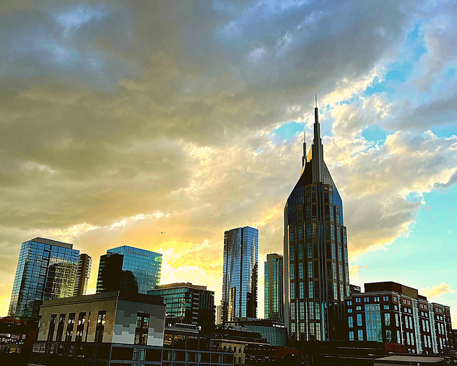Music City Aglow Photograph by Lee Darnell