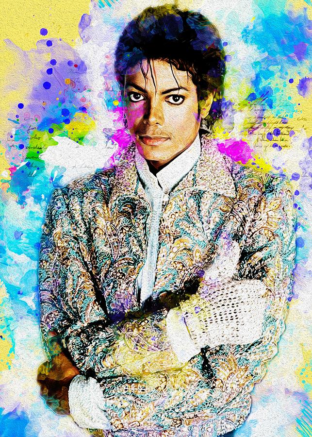 music digital painting art MichaelJackson MJ kingofpop Michael Jackson ...