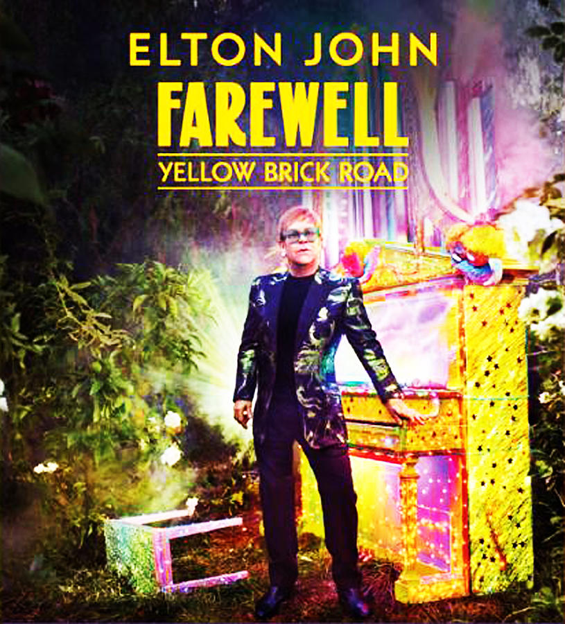 Music Elton John Farewell Digital Art by Kenneth Dupree - Fine Art America