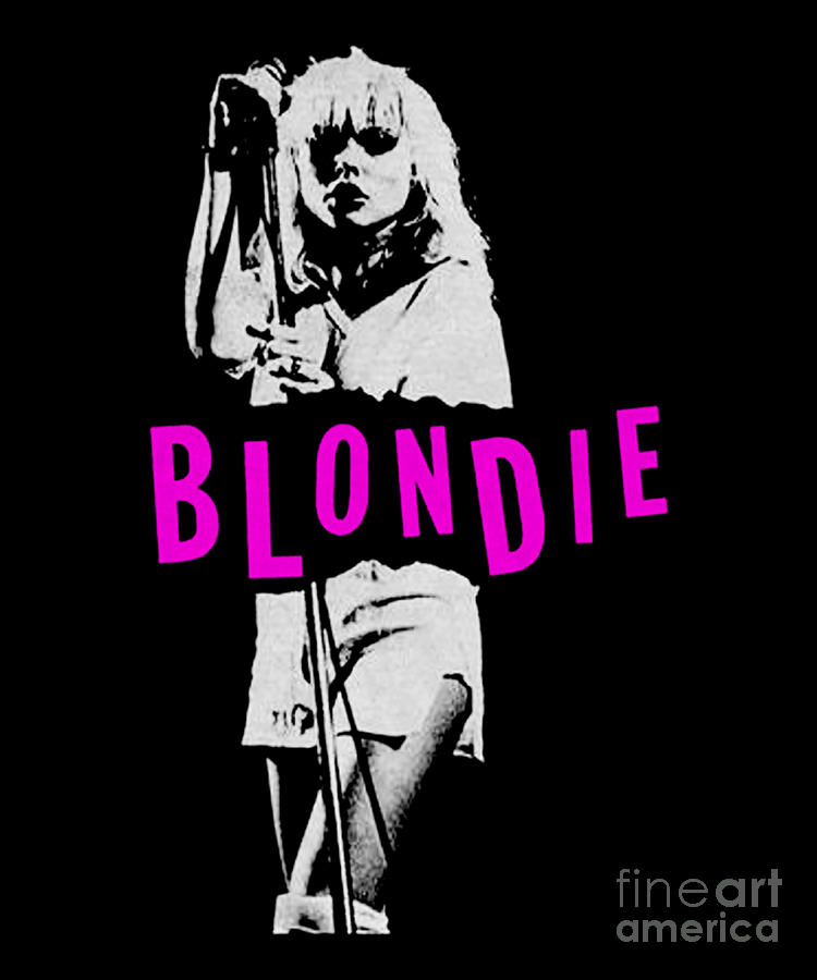 Music Gift of Blondie Band Tribute Design Digital Art by Rocking The ...