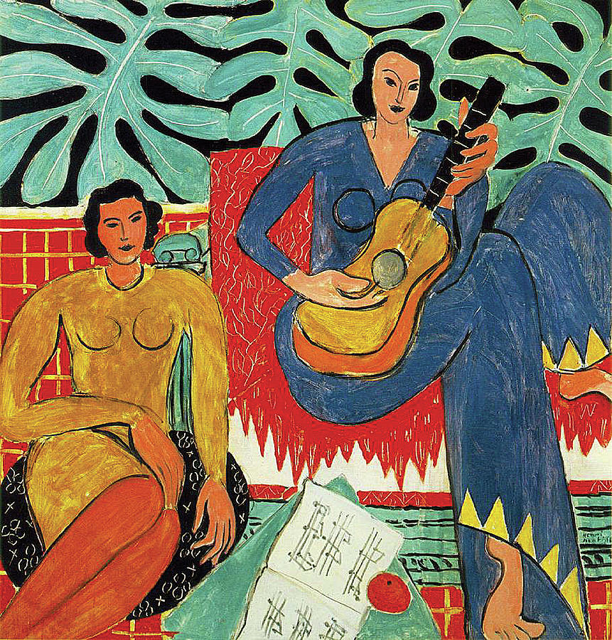 Henri Matisse Painting - Music by Henri Matisse
