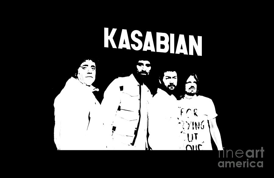 Music Kasabian Digital Art by Niko Vjee | Fine Art America