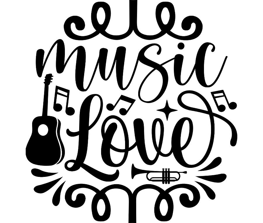 Music love Poster Copy Painting by Mia Oscar | Fine Art America