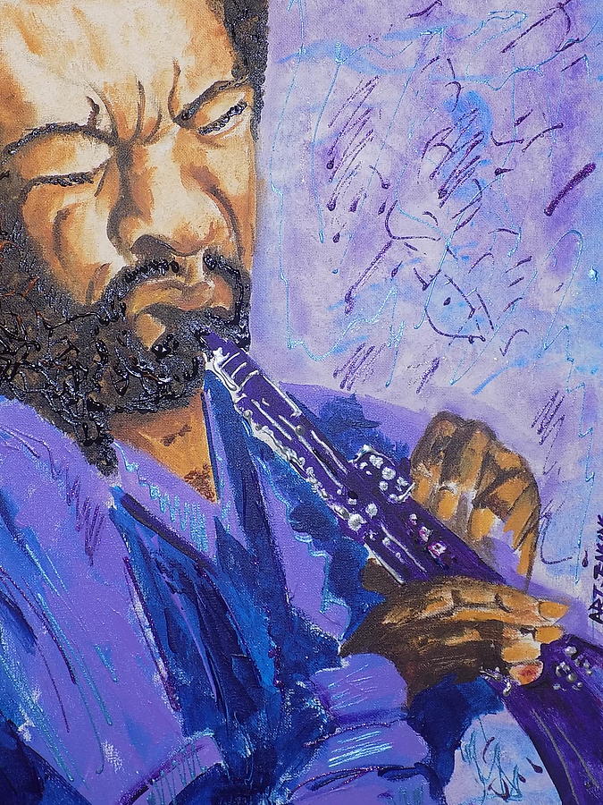 Music Man Painting by Arthur Jenkins