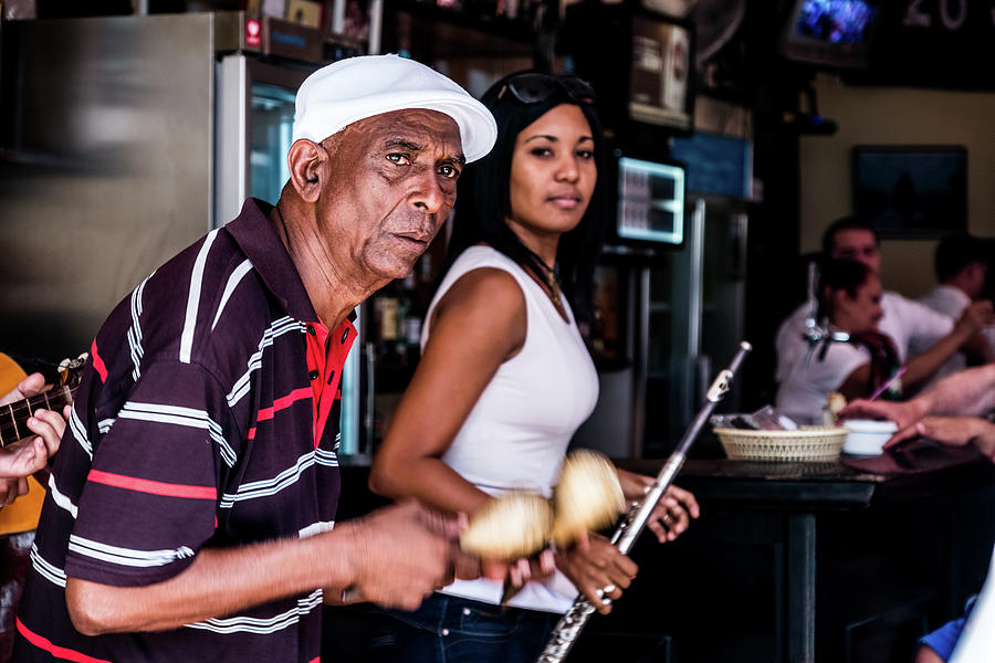 Music open to the street, Habana vieja. Cuba Photograph by Lie Yim
