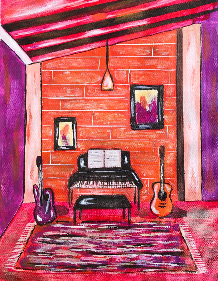Music Room Painting by Mackenna Swann