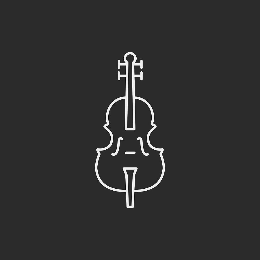 Musical Instrument Icon Drawing by Vectorchef
