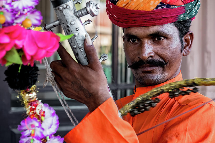 Musician from Bikaner. India Photograph by Lie Yim
