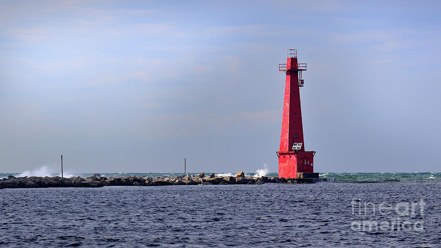 Muskegon South Breakwater Lighthouse #3 Photograph
