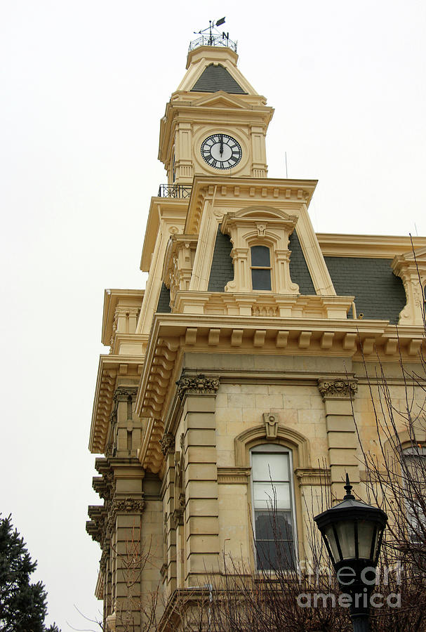 Muskingum County Courthouse Zanesville Ohio 8570 Photograph By Jack ...