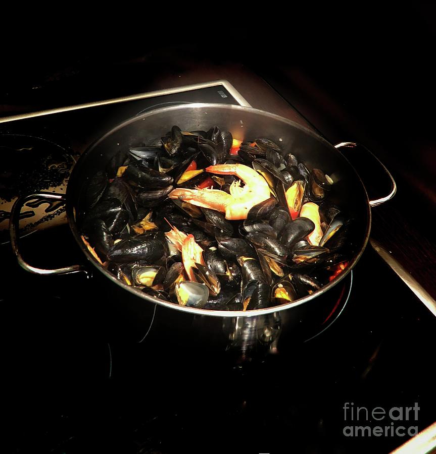 Mussels, Anyone? Photograph by Luther Fine Art