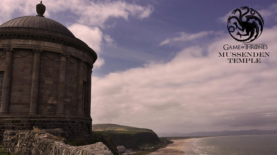 Mussenden Temple Irland Targaryen Photograph by Joelle Philibert
