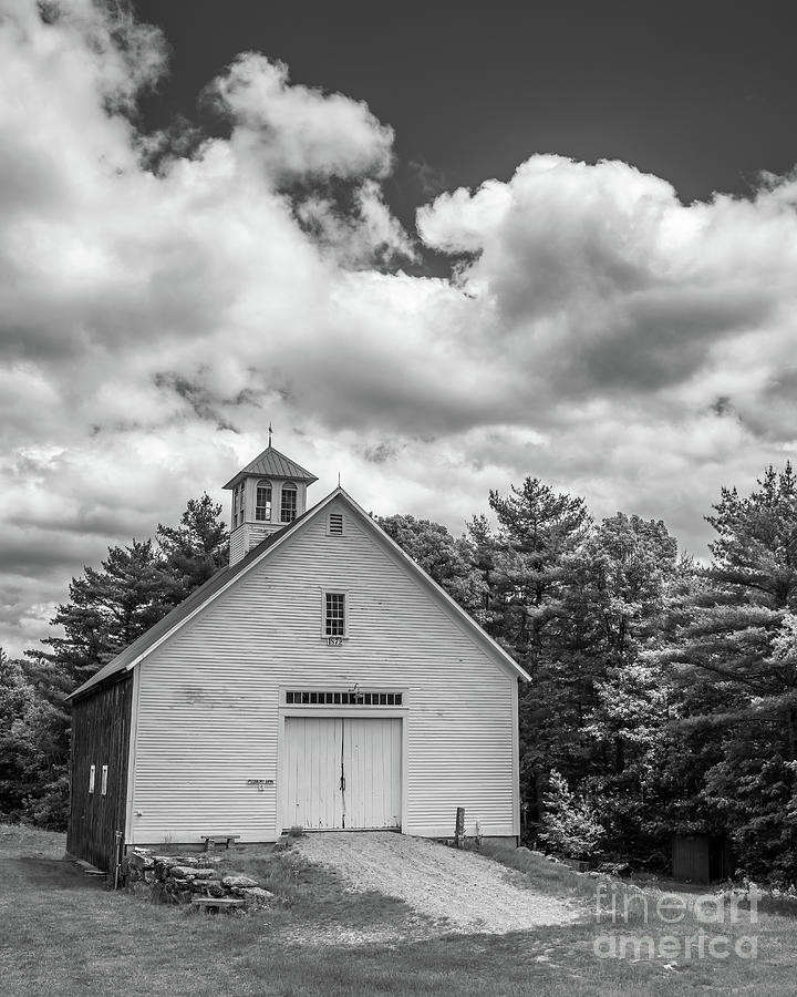 Muster Field Farm North Sutton New Hampshire Barn Photograph by Edward Fielding