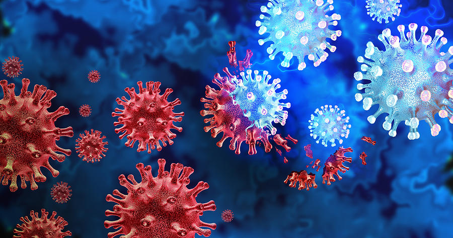 Mutating Virus Variant Photograph by Wildpixel