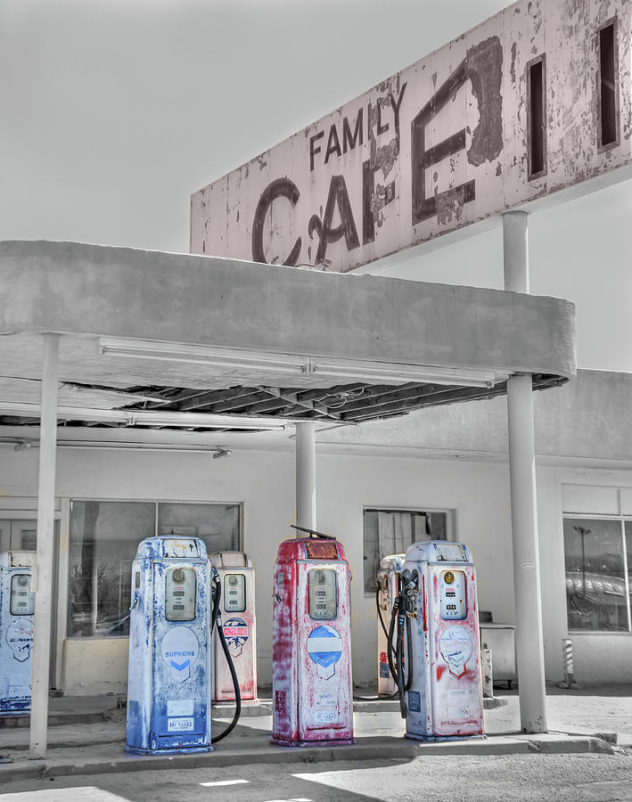 Muted Color Family Cafe Photograph by Matthew Bamberg