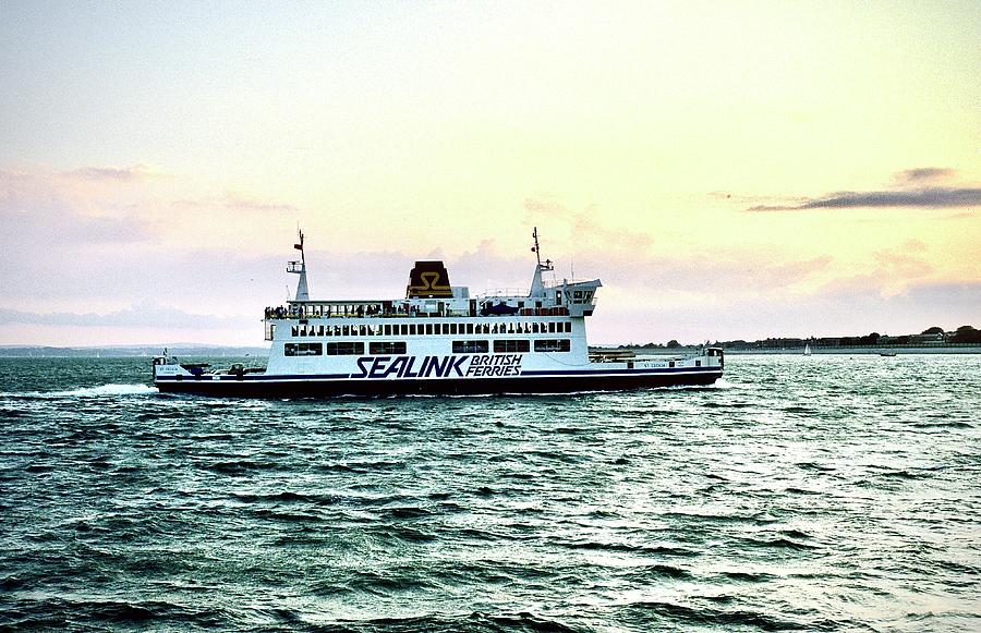 MV St Cecillia sailing to the Isle of Wight Photograph by Gordon James