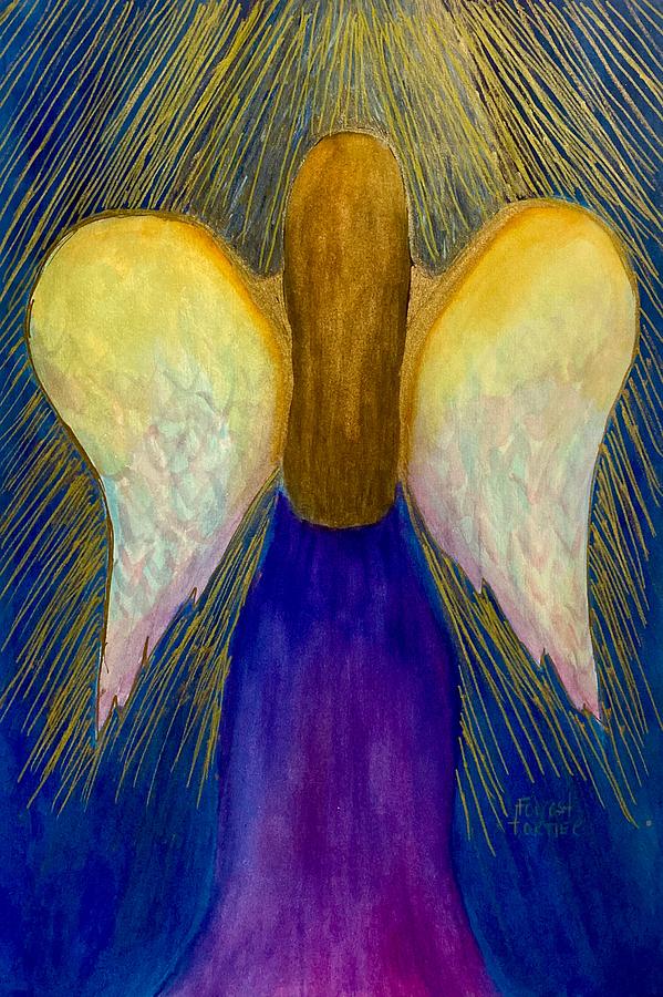 My Angel Mixed Media by Forrest Fortier