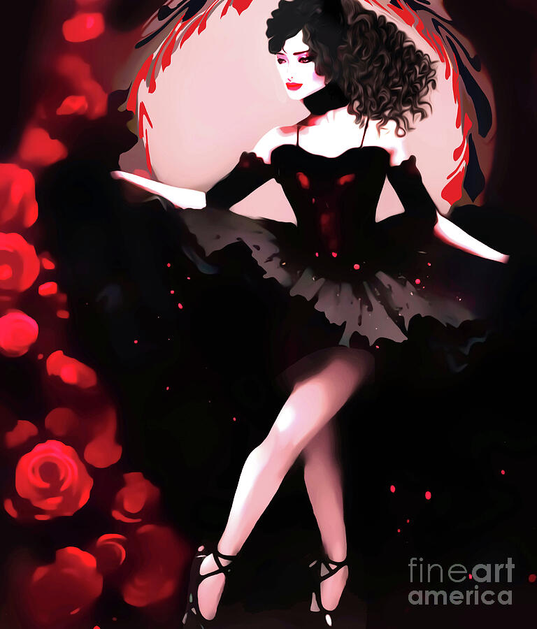 My Beautiful Ballerina Digital Art by Eddie Eastwood