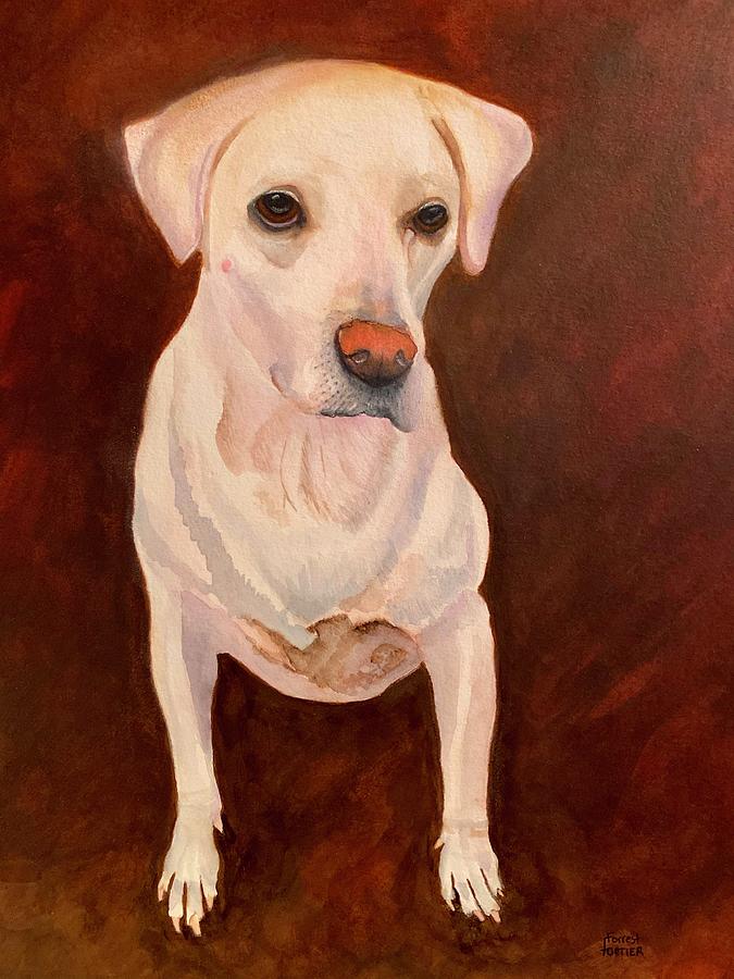 My Beautiful Sophie Painting by Forrest Fortier