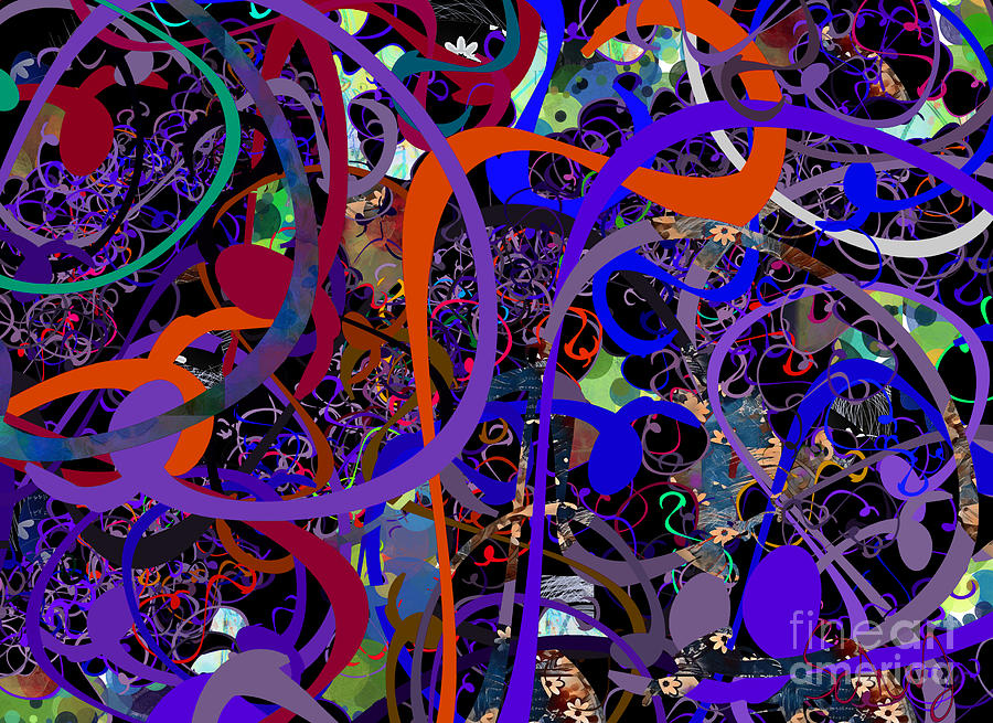 My Brain on Jazz Digital Art by Gabrielle Schertz