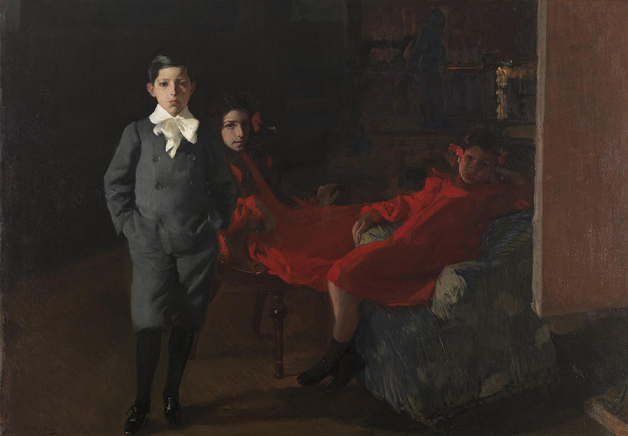 My children Painting by Joaqu n Sorolla Fine Art America