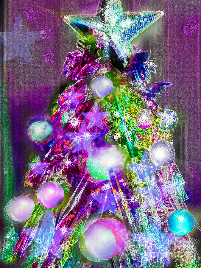 My Christmas Tree Digital Art by BelleAme Sommers